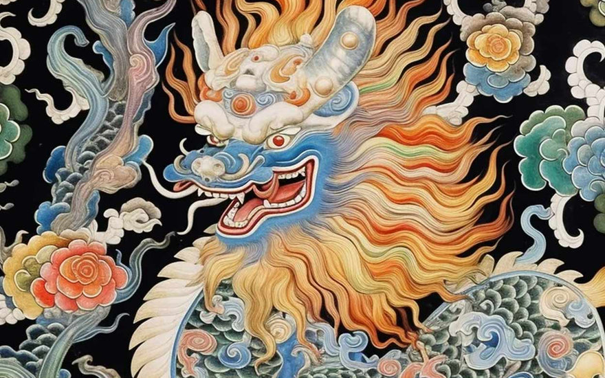 Embrace the Mystical Aura of Mythical Kirin Art