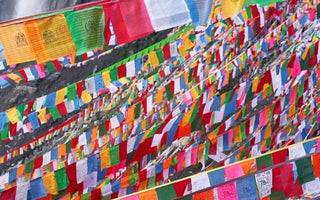 Vibrant Votives: Exploring the Colorful World of Prayer Flags