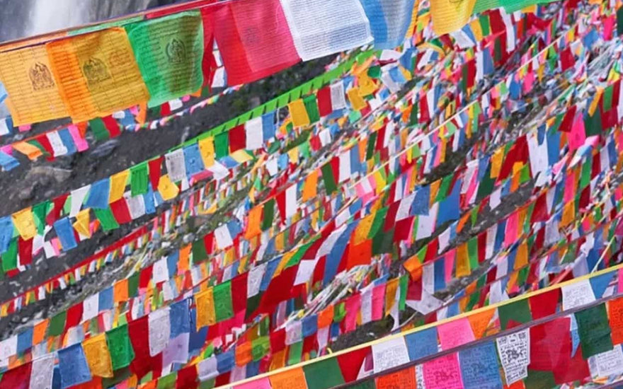 Vibrant Votives: Exploring the Colorful World of Prayer Flags