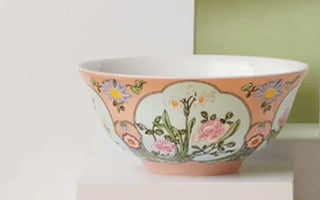 Delicate Beauty: Elevating the Dining Experience with Enamel Colored Ceramic Bowls