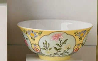 Cultural Splendor: Preserving the Legacy of Enamel Colored Ceramic Bowls