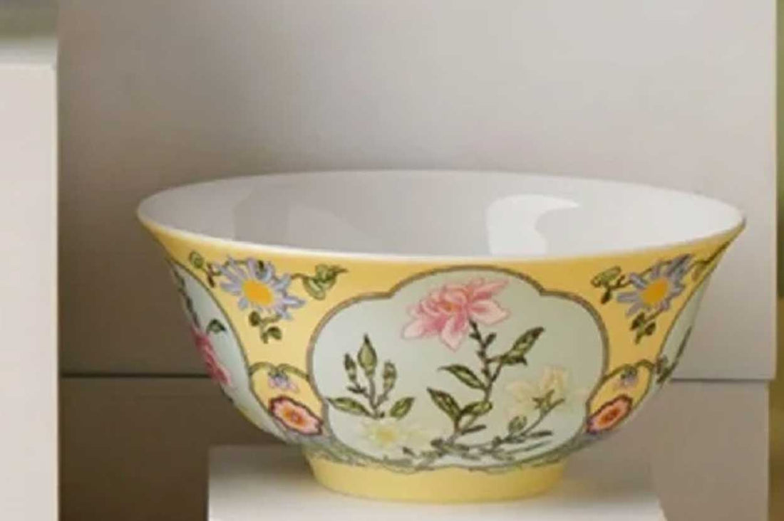 Cultural Splendor: Preserving the Legacy of Enamel Colored Ceramic Bowls