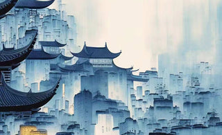Sustainable Strokes: Bridging East and West in Artful Harmony