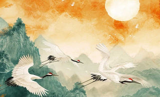 Crane Motifs in Oriental Art: A Fusion of Longevity, Auspiciousness and Aesthetics
