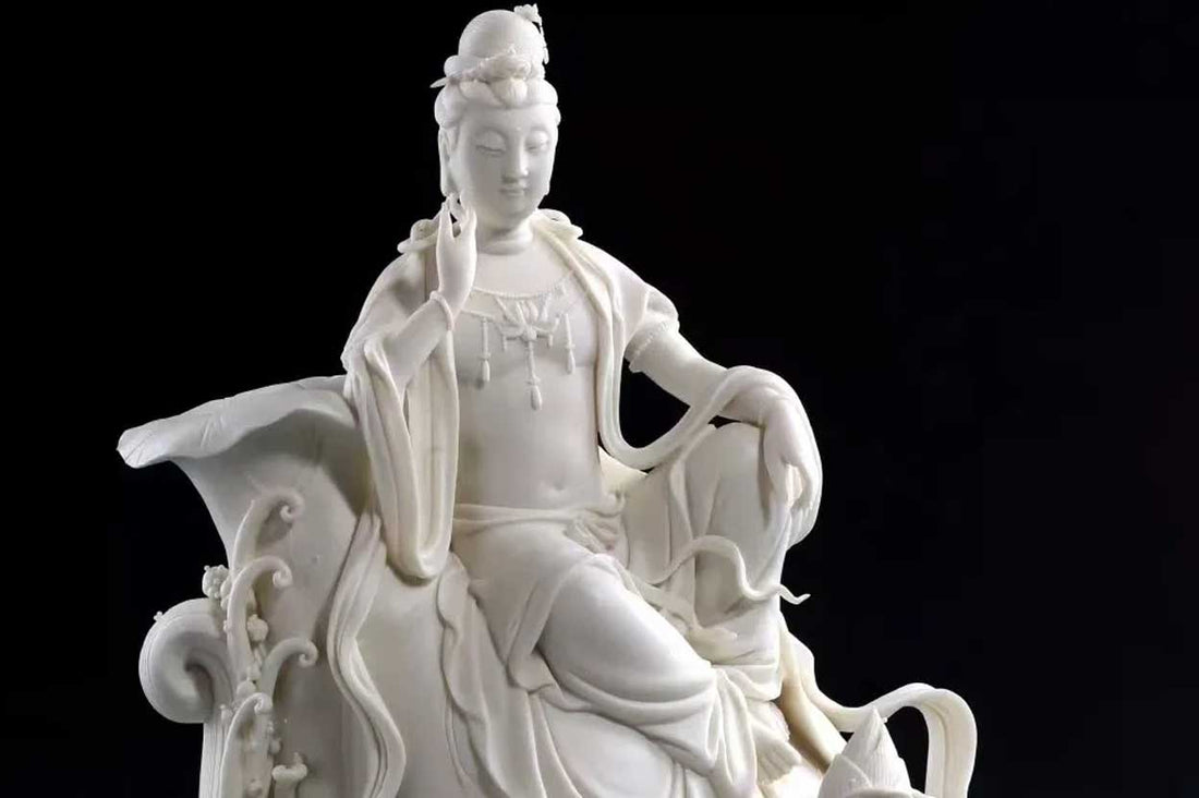 Eternal Wisdom: Unveiling the Enlightened Design of Jade Porcelain Buddha Statue