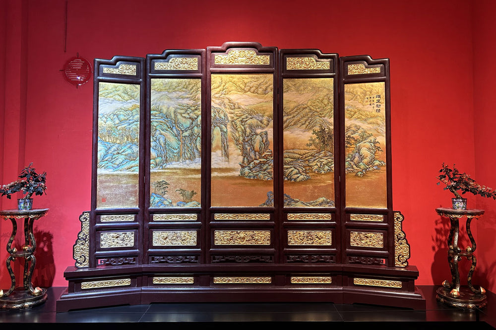 Heritage Unveiled: Exploring the Timeless Beauty of Classic Chinese Cabinet Artistry and Paintings