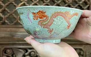 Mythical Whispers:What Are the Secrets of Dragon Pattern Bowls?