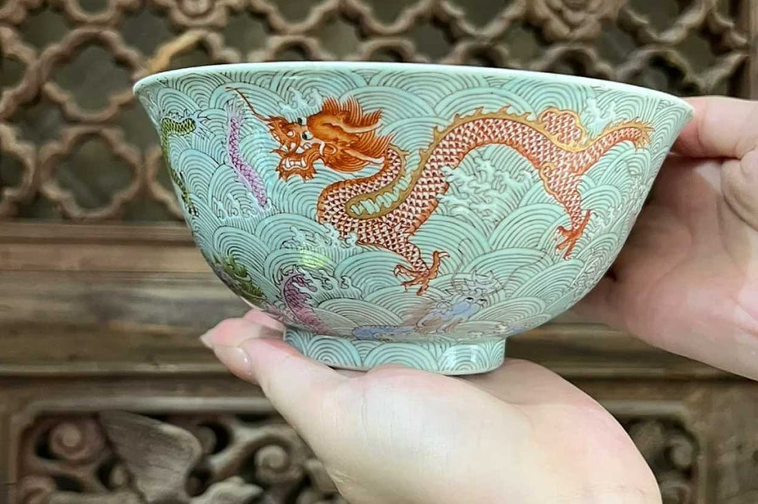 Mythical Whispers:What Are the Secrets of Dragon Pattern Bowls?