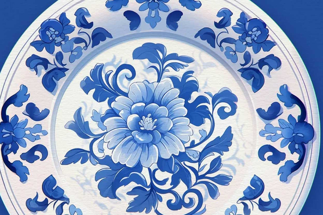 Artful Legacy: Preserving the Essence of Ming Dynasty Blue and White Plates