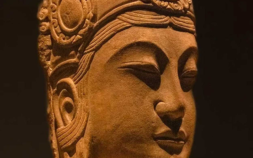 Understanding the Symbolic Mudras of Tang Dynasty Buddha Head Statue