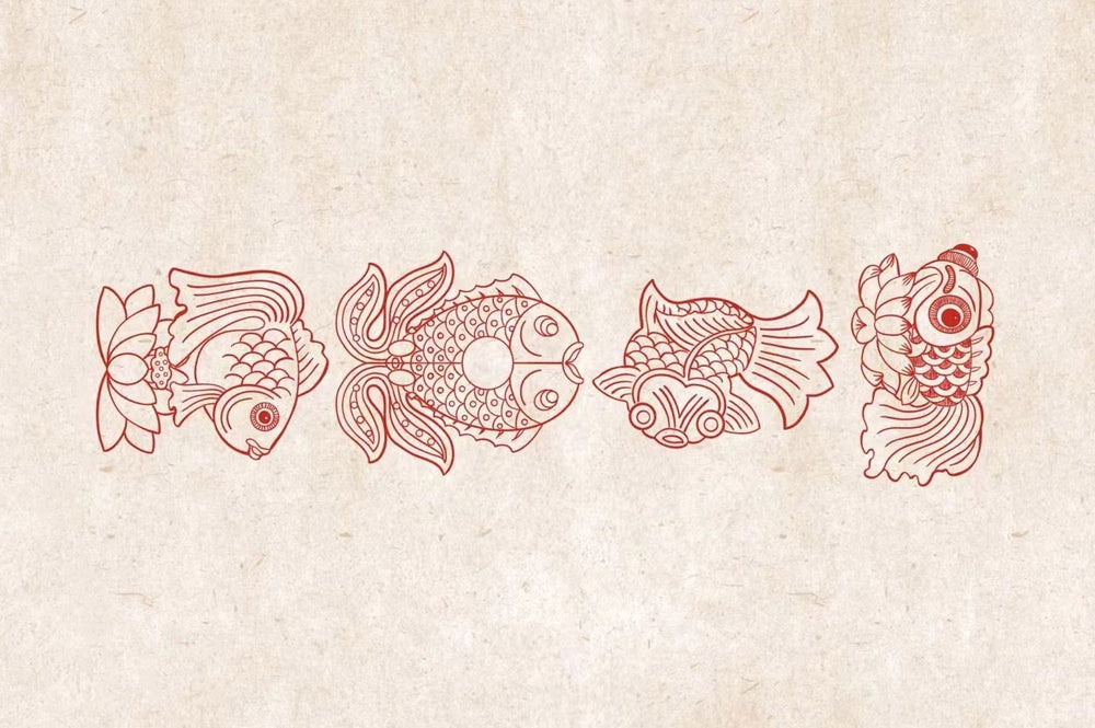 Introduction Series of Traditional Chinese Patterns - Fish Patterns