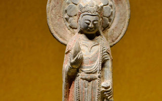 Embrace Tranquility: Guanyin Head Statue
