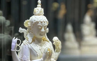 Divine Inspirations: Unveiling the Sacred Artistry of Tibetan Buddha Statues in Buddhist Practice