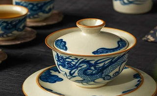 Mythical Enchantment: Captivated by the Magic of Dragon Pattern Bowls