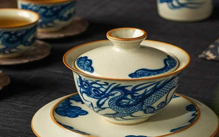 Mythical Enchantment: Captivated by the Magic of Dragon Pattern Bowls