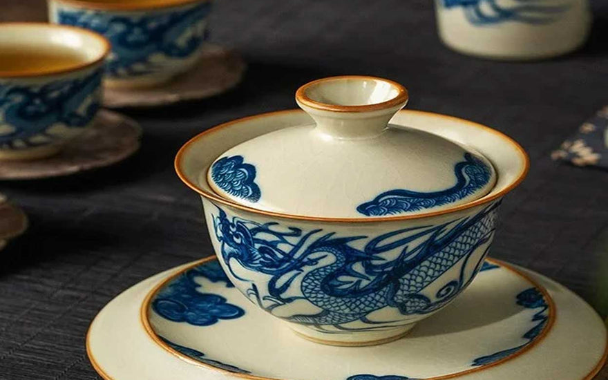 Mythical Enchantment: Captivated by the Magic of Dragon Pattern Bowls
