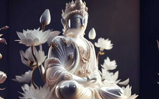 The Lotus Sculpture Buddha Statue: A Timeless Symbol of Enlightenment