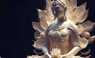 Ancient Artistry: The Lotus Sculpture Buddha Statue Unveiled