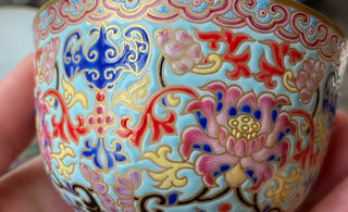 Aesthetic Harmony: Infusing Spaces with Turquoise Dunhuang Enamel Ceramic Splendor