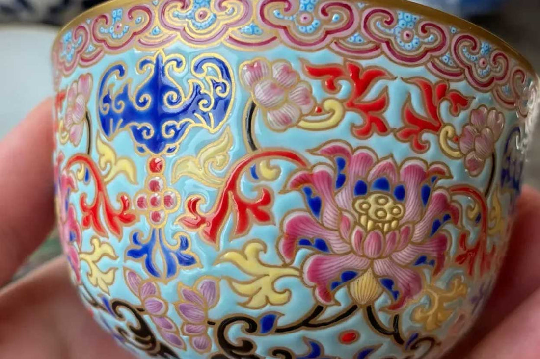 Aesthetic Harmony: Infusing Spaces with Turquoise Dunhuang Enamel Ceramic Splendor