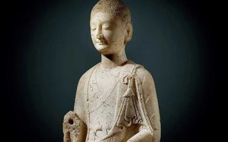 The Radiance of Enlightenment: White Jade Marble Buddha Statues