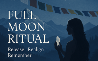 ✦ Whispers of the Moon: A Full Moon Ritual for Release, Renewal, and Reflection ✦