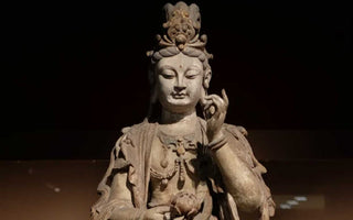 Journey through History: The Origins of Guanyin Statue Painted Wood Phoebe Zhennan
