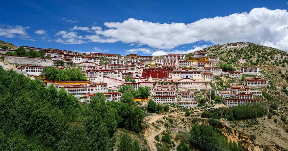 Tibetan Buddhist monastery: Ganden Monastery