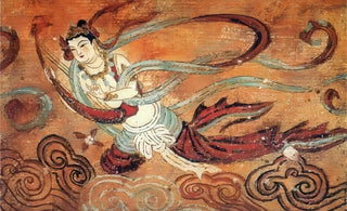 Divine Origins: Tracing the Mythology of Apsaras (Feitian) on Ceramics  - Kailash Energy