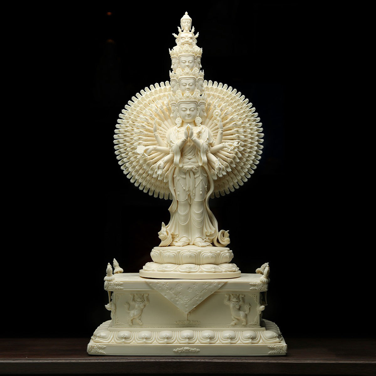 Tibetan Porcelain Statue