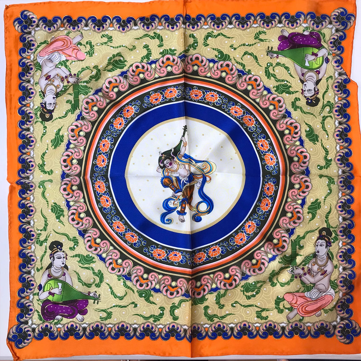 Dunhuang Style Silk Scarf Gift