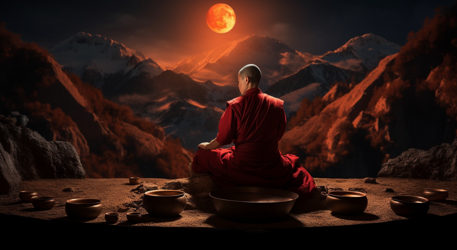 Full Moon Singing Bowl-Awakening series