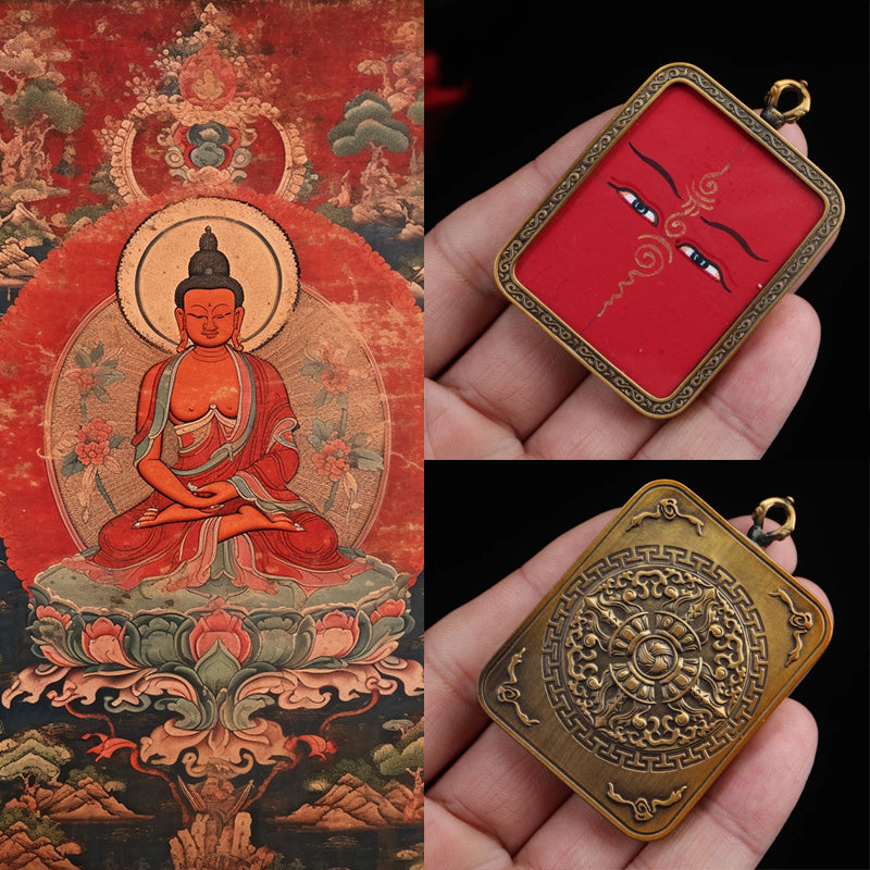 Tibetan Thangka Pendant