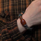 Kailash Energy Heart Harmony Carnelian Handwoven Bracelet