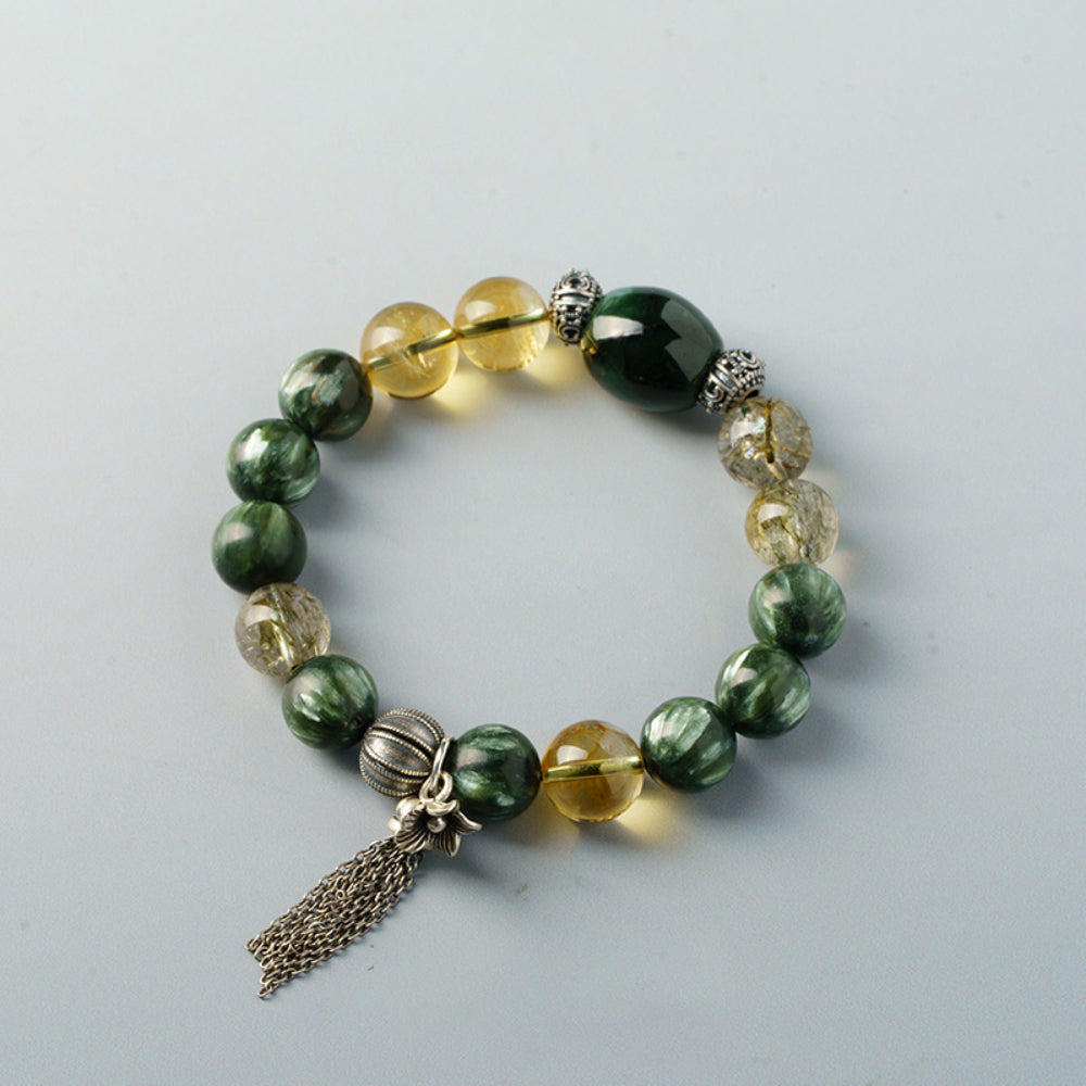 Prosperity Jade Crystal Bracelet