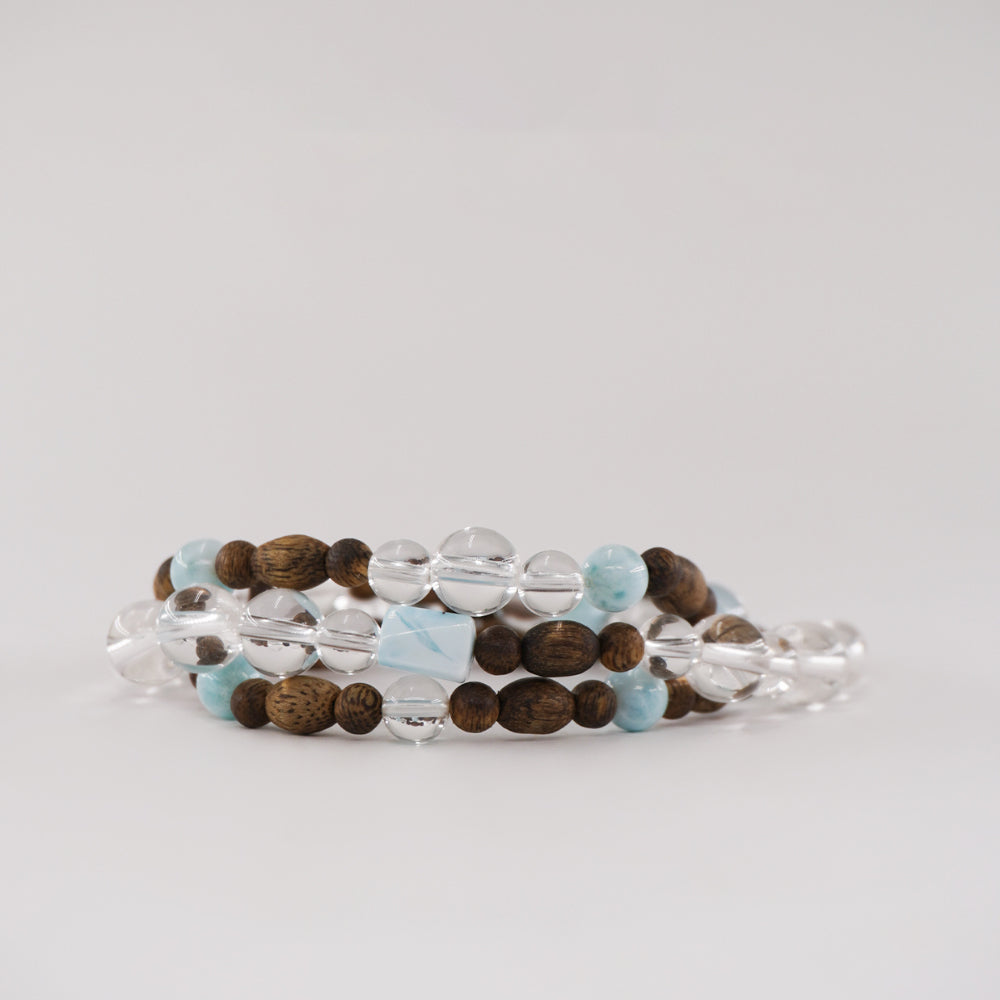 Ocean Serenity Crystal Bracelet