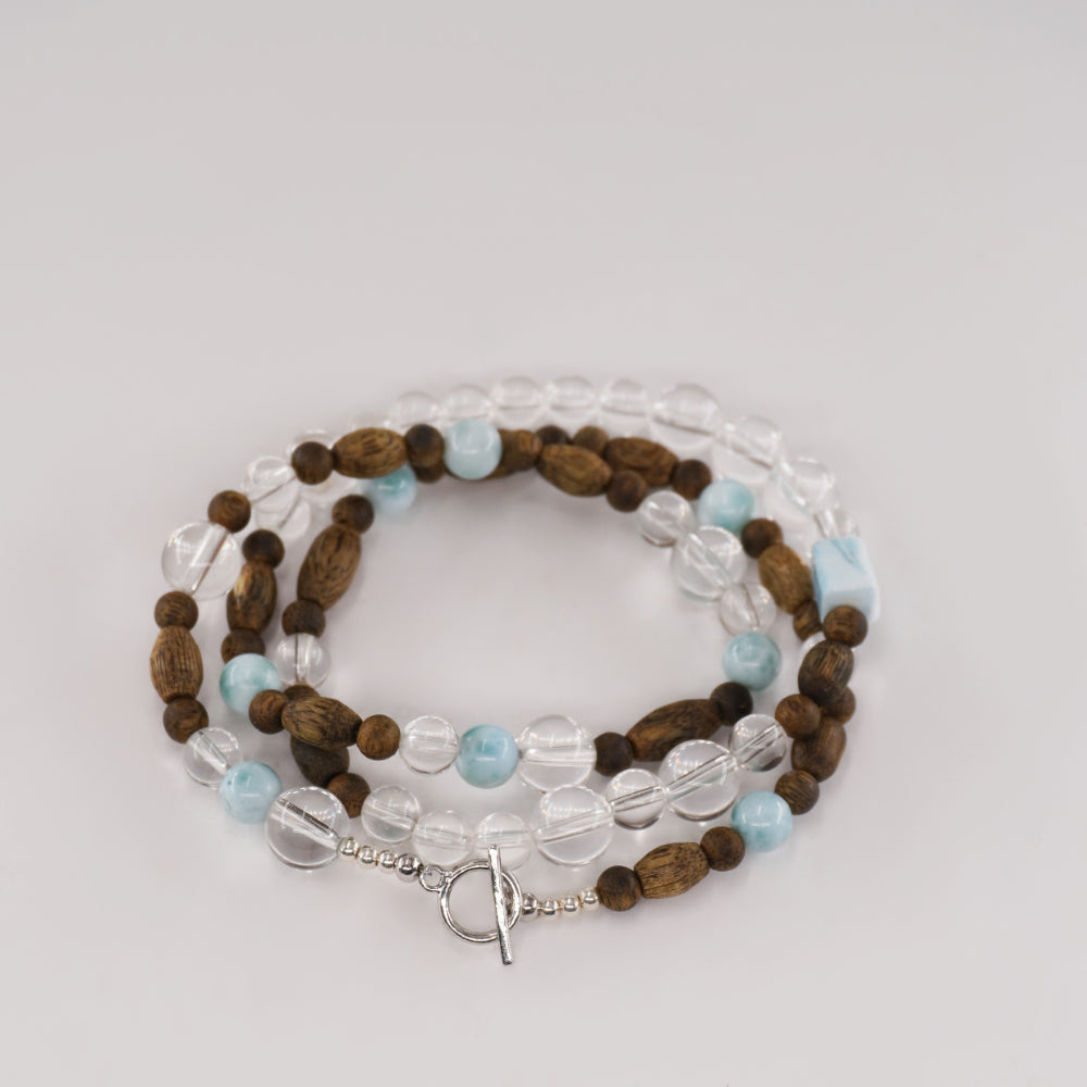 Ocean Serenity Crystal Bracelet