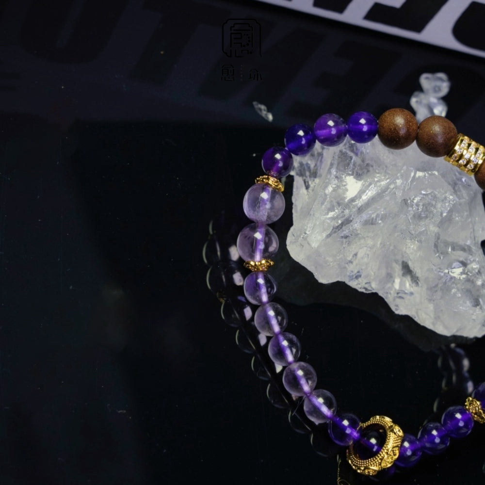 Amethyst Aura Bracelet