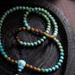 Serenity Turquoise Mala Bracelet