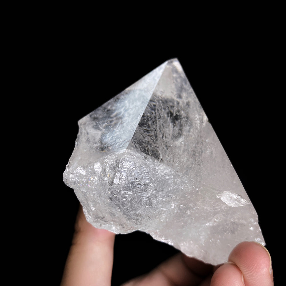 Kailash Energy Himalayan White Quartz Crystal - Tranquility Stone for Meditation