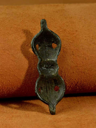 Ancient Song–Yuan Thokcha Dorje Vajra with Black Lacquer Patina
