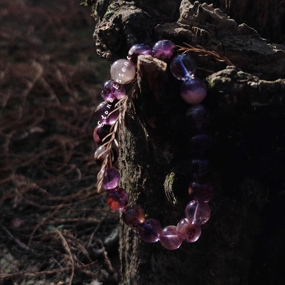 Amethyst Serenity Handcrafted Bracelet