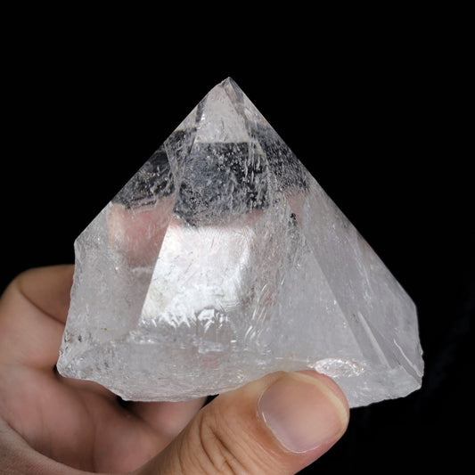 Kailash Energy Himalayan White Quartz Crystal - Tranquility Stone for Meditation