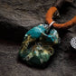 Kailash Energy Vitality Turquoise Handwoven Necklace