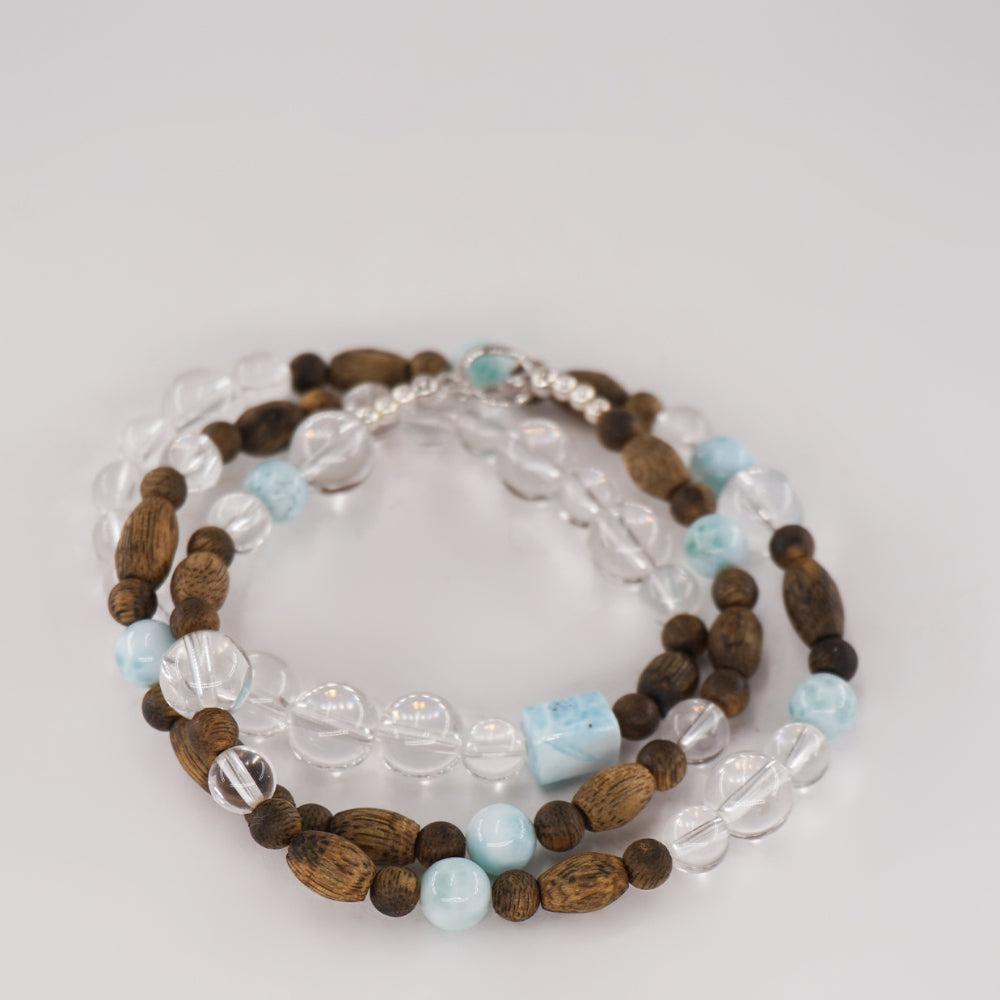 Ocean Serenity Crystal Bracelet