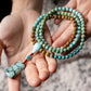 Serenity Turquoise Mala Bracelet