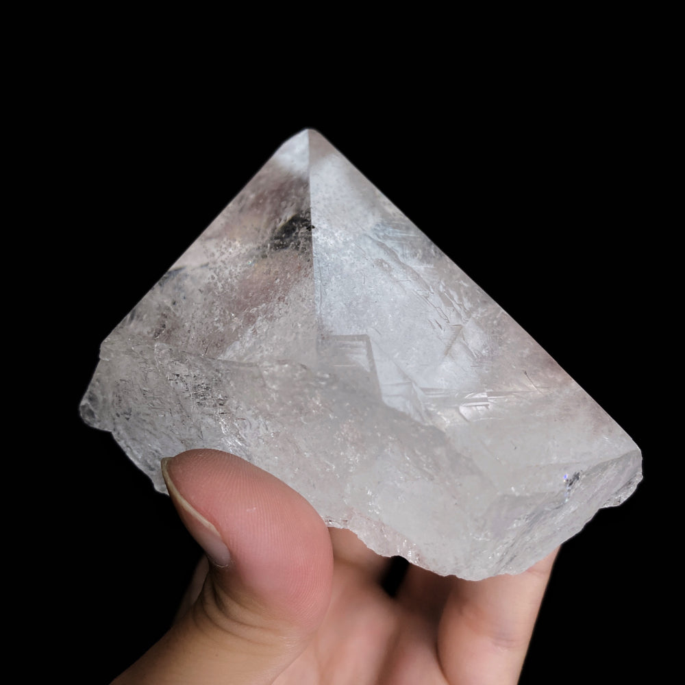 Kailash Energy Himalayan White Quartz Crystal - Tranquility Stone for Meditation