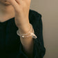 Crystal Harmony Bracelet - White Quartz & Silver