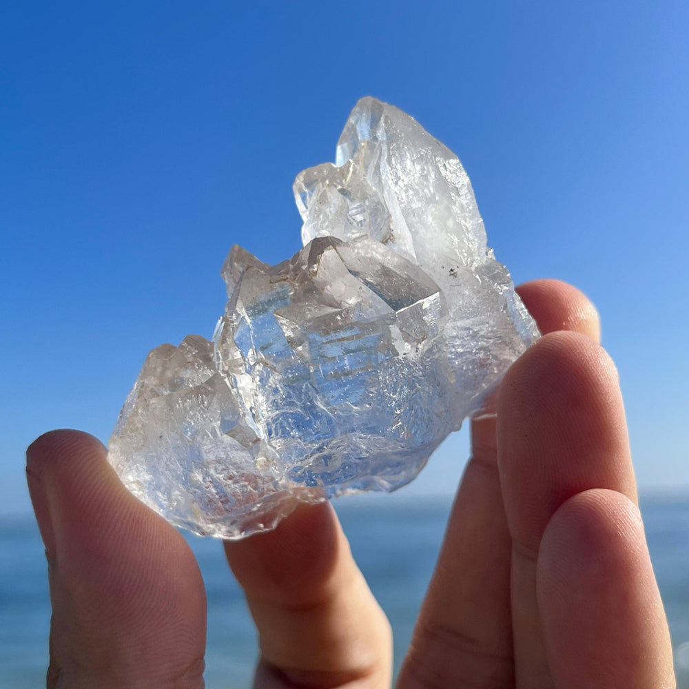 Himalayan Serenity White Quartz Crystal