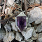 Kailash Energy Guardian Spirit Amethyst Pendant Necklace